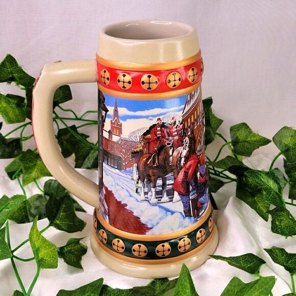 Budweiser. 1993 Hometown Holiday. Handcrafted in Brazil. Like New/Never Used - Picture 1 of 10